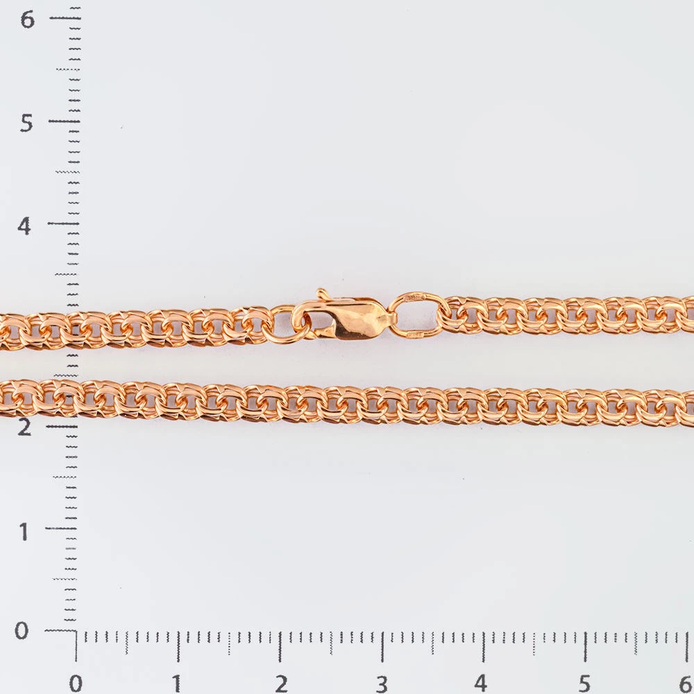 Браслет из красного золота 585 пробы