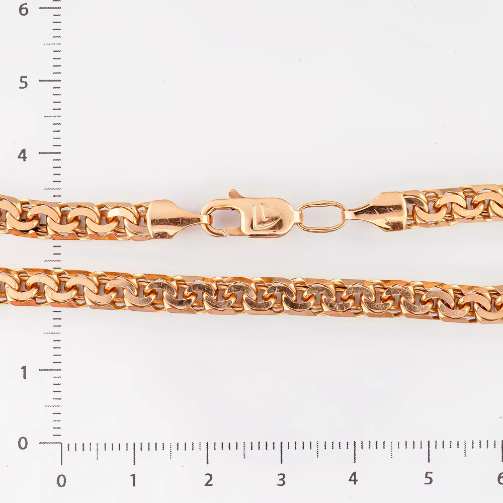 Браслет из красного золота 375 пробы