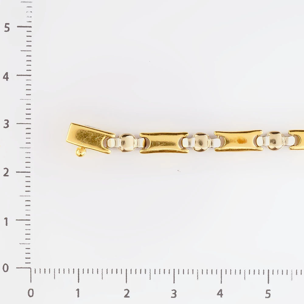 Браслет из желтого золота 585 пробы