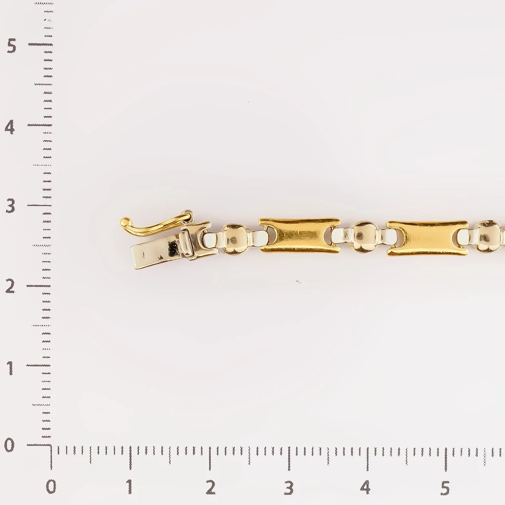 Браслет из желтого золота 585 пробы