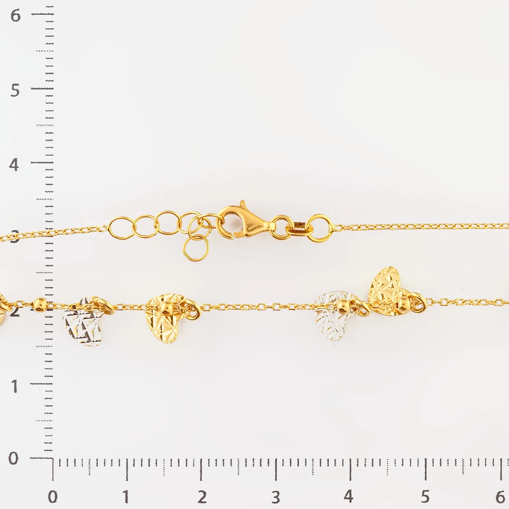 Браслет из желтого золота 750 пробы