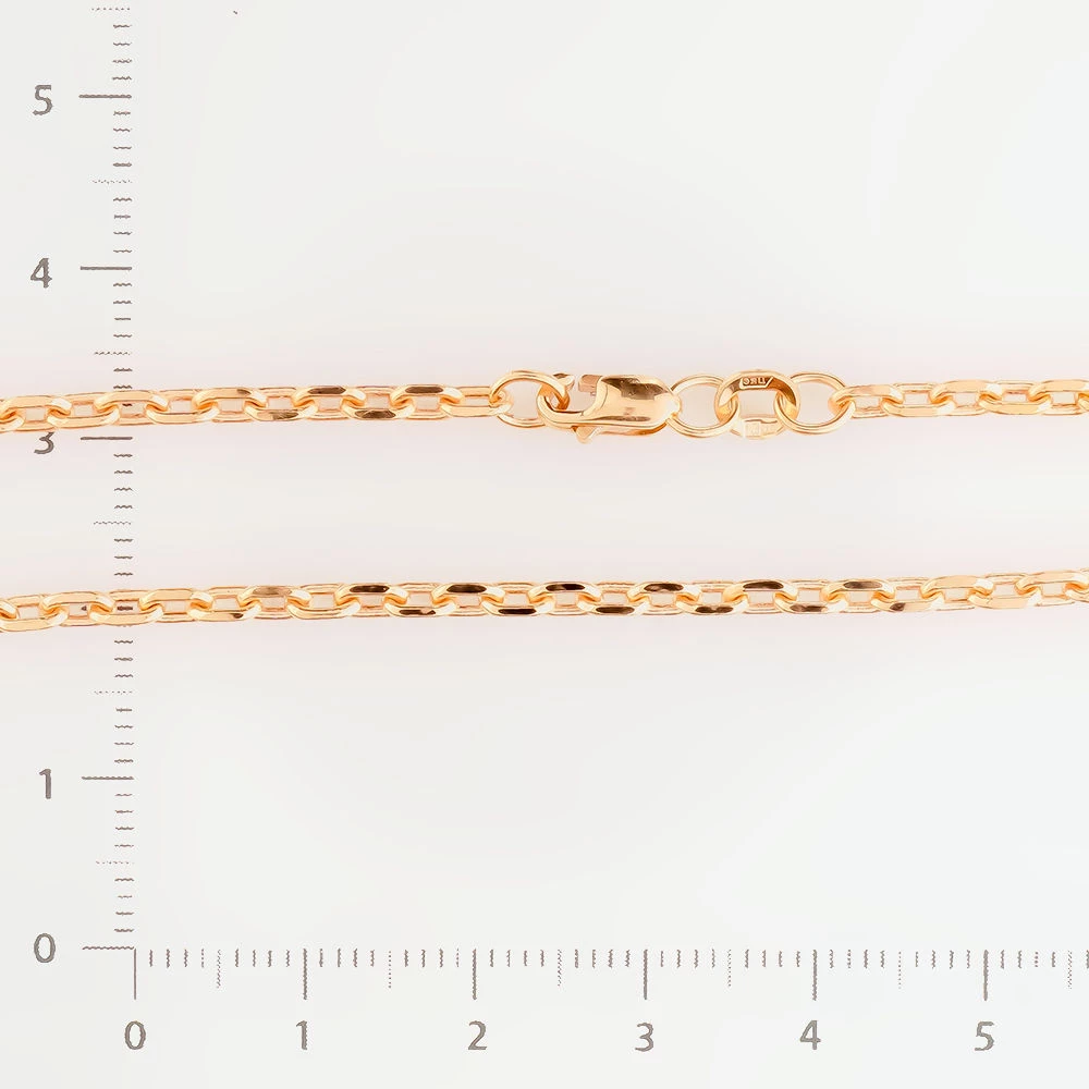 Браслет из красного золота 585 пробы