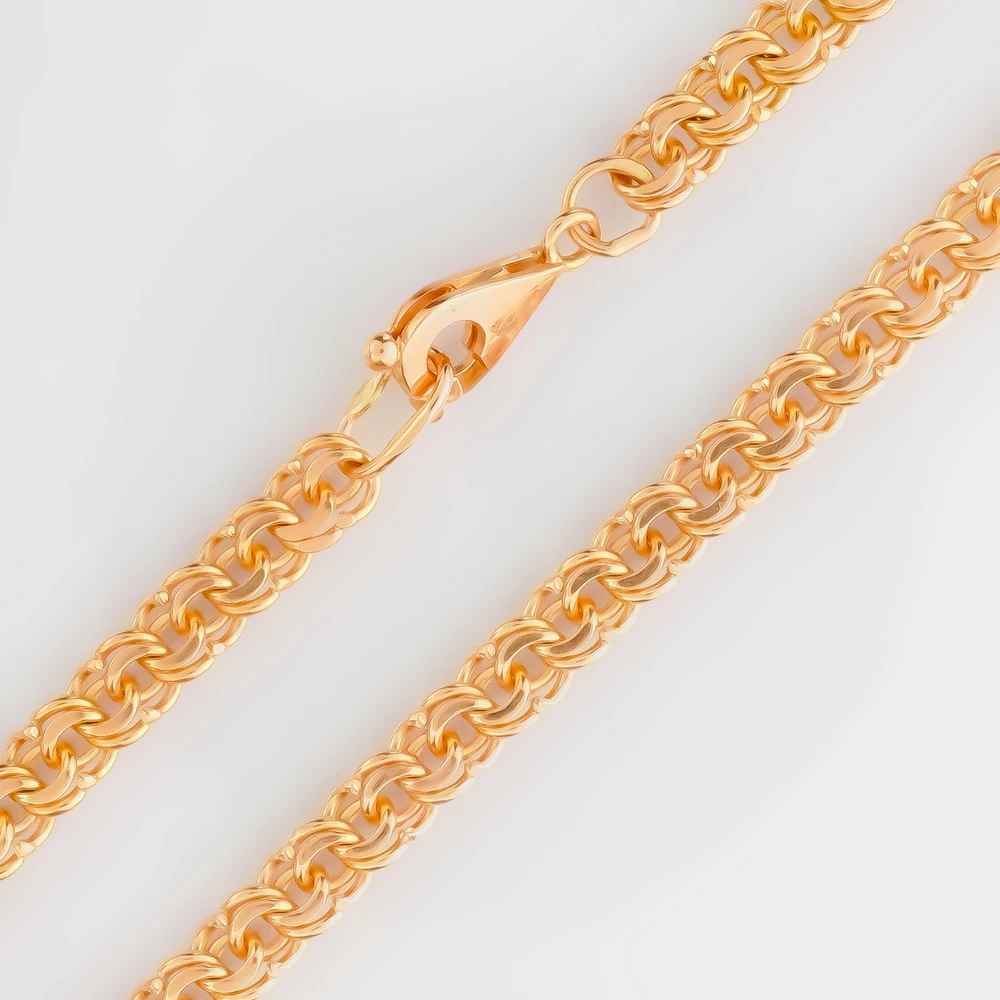 Браслет из красного золота 585 пробы