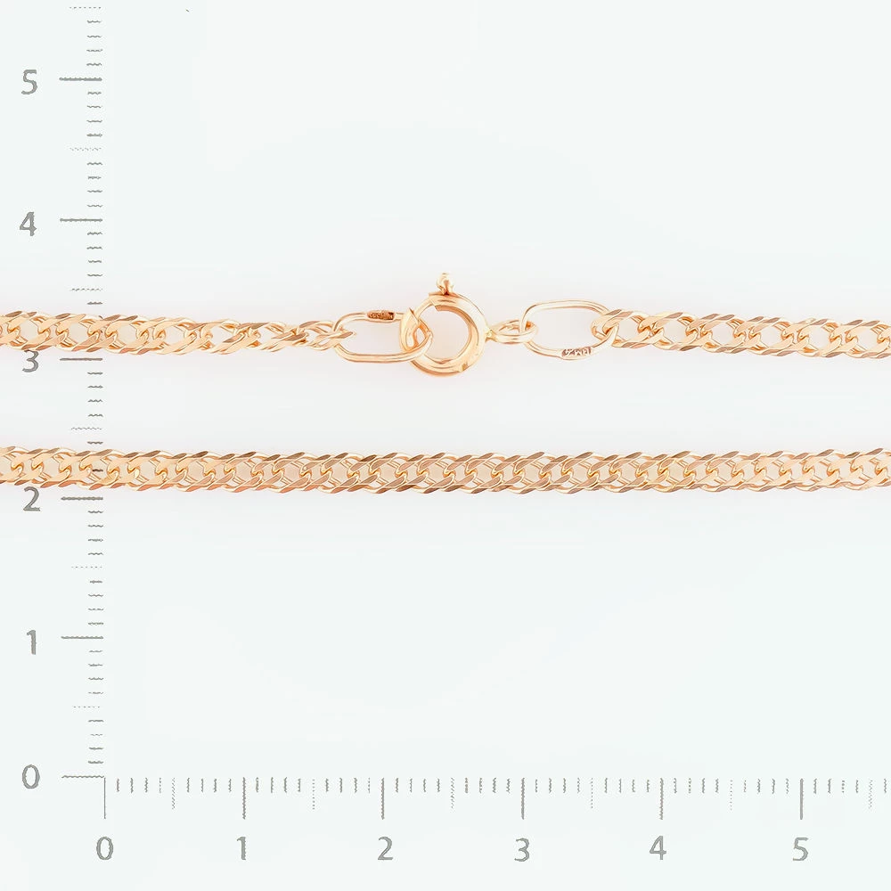 Браслет из красного золота 585 пробы