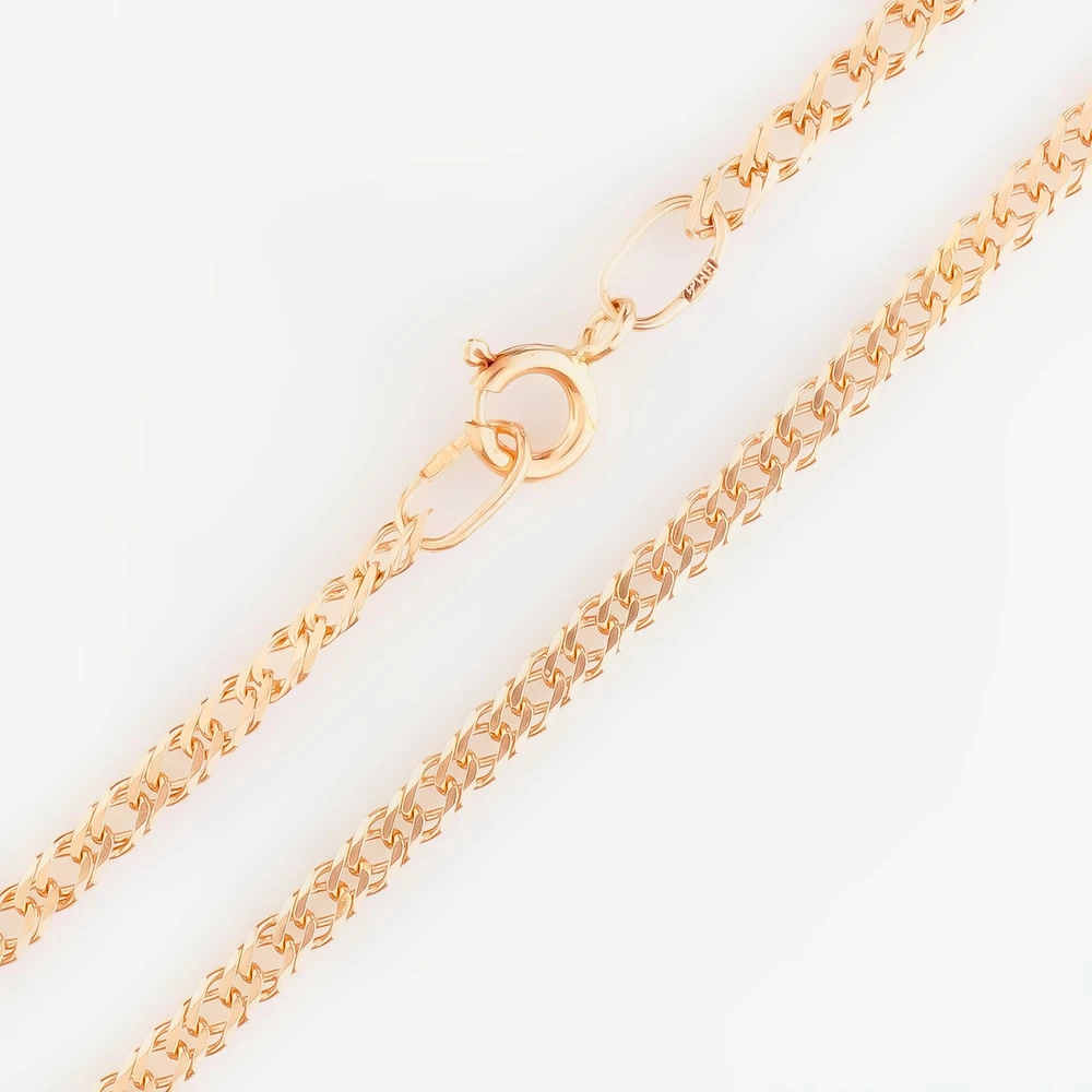 Браслет из красного золота 585 пробы