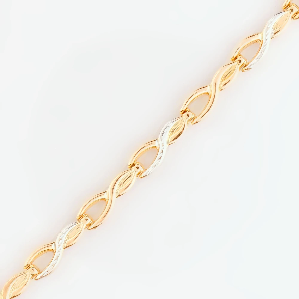 Браслет из красного золота 585 пробы