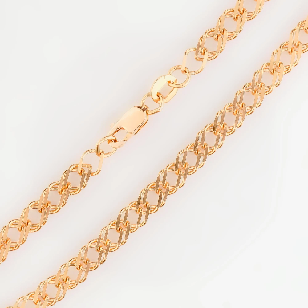 Браслет из красного золота 585 пробы