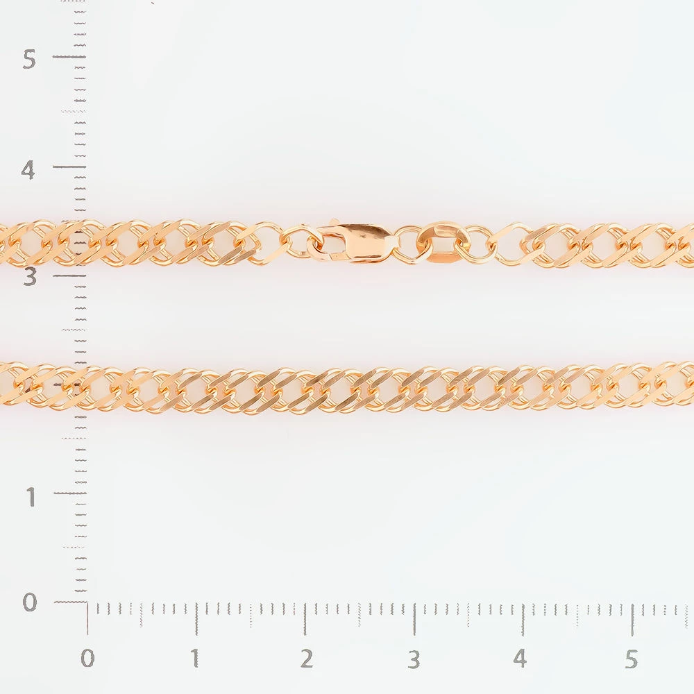 Браслет из красного золота 585 пробы