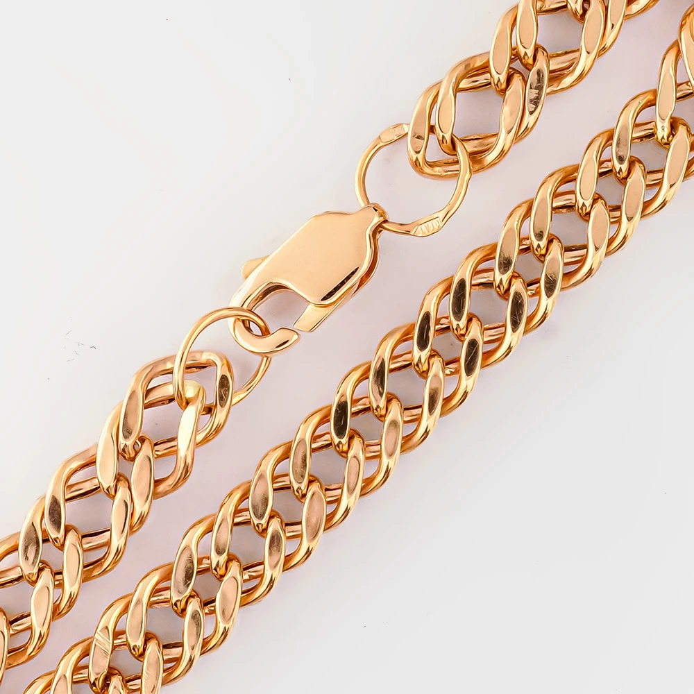 Браслет из красного золота 585 пробы