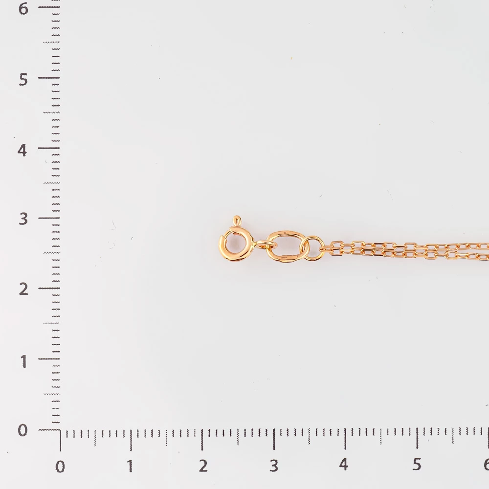 Браслет из красного золота 585 пробы