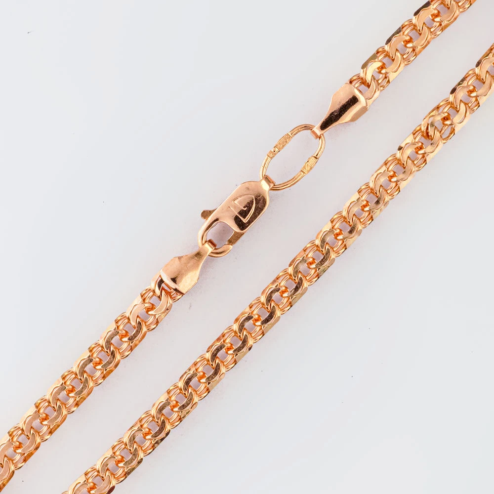 Браслет из красного золота 585 пробы