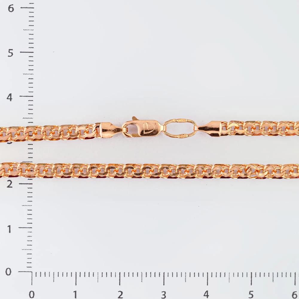 Браслет из красного золота 585 пробы