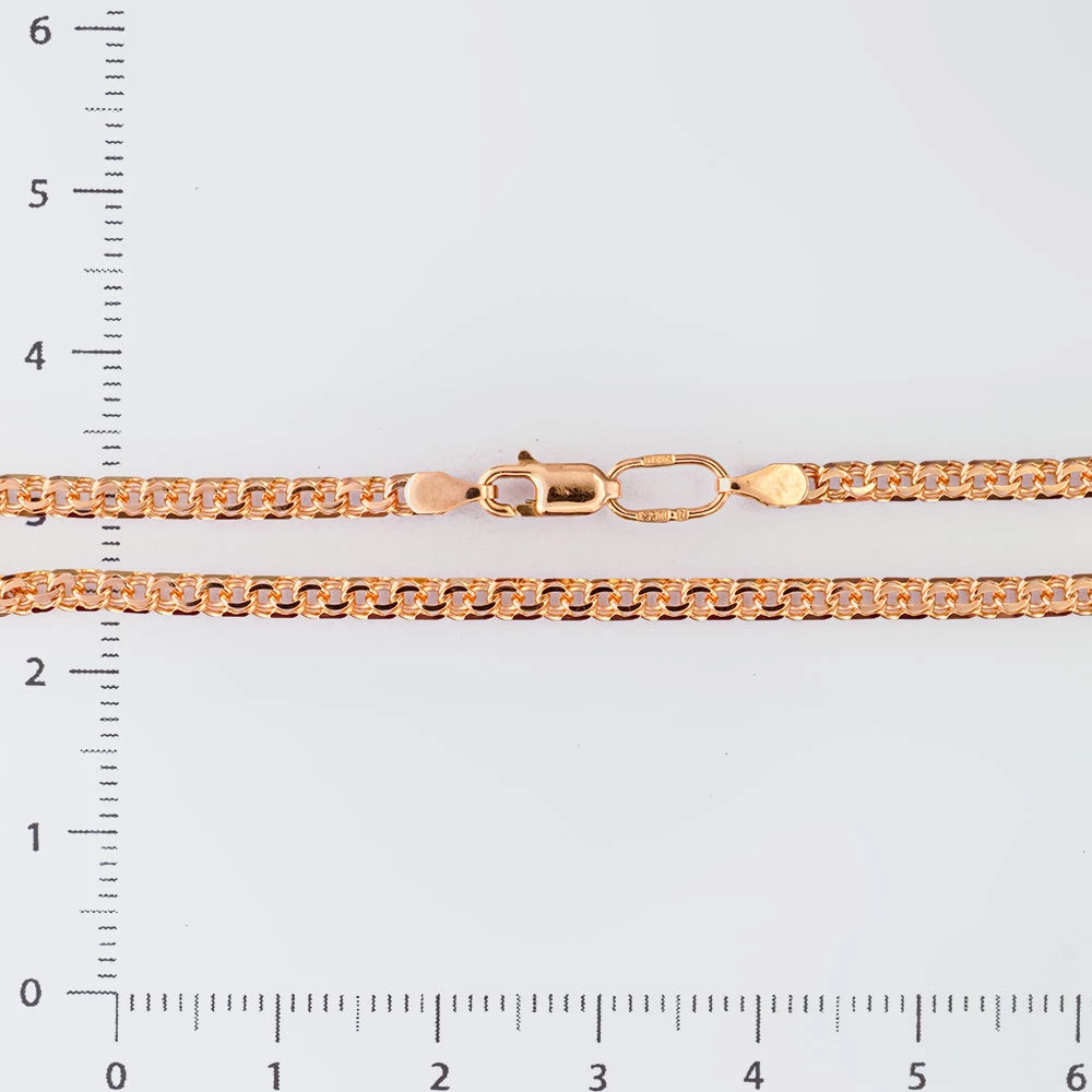 Браслет из красного золота 585 пробы