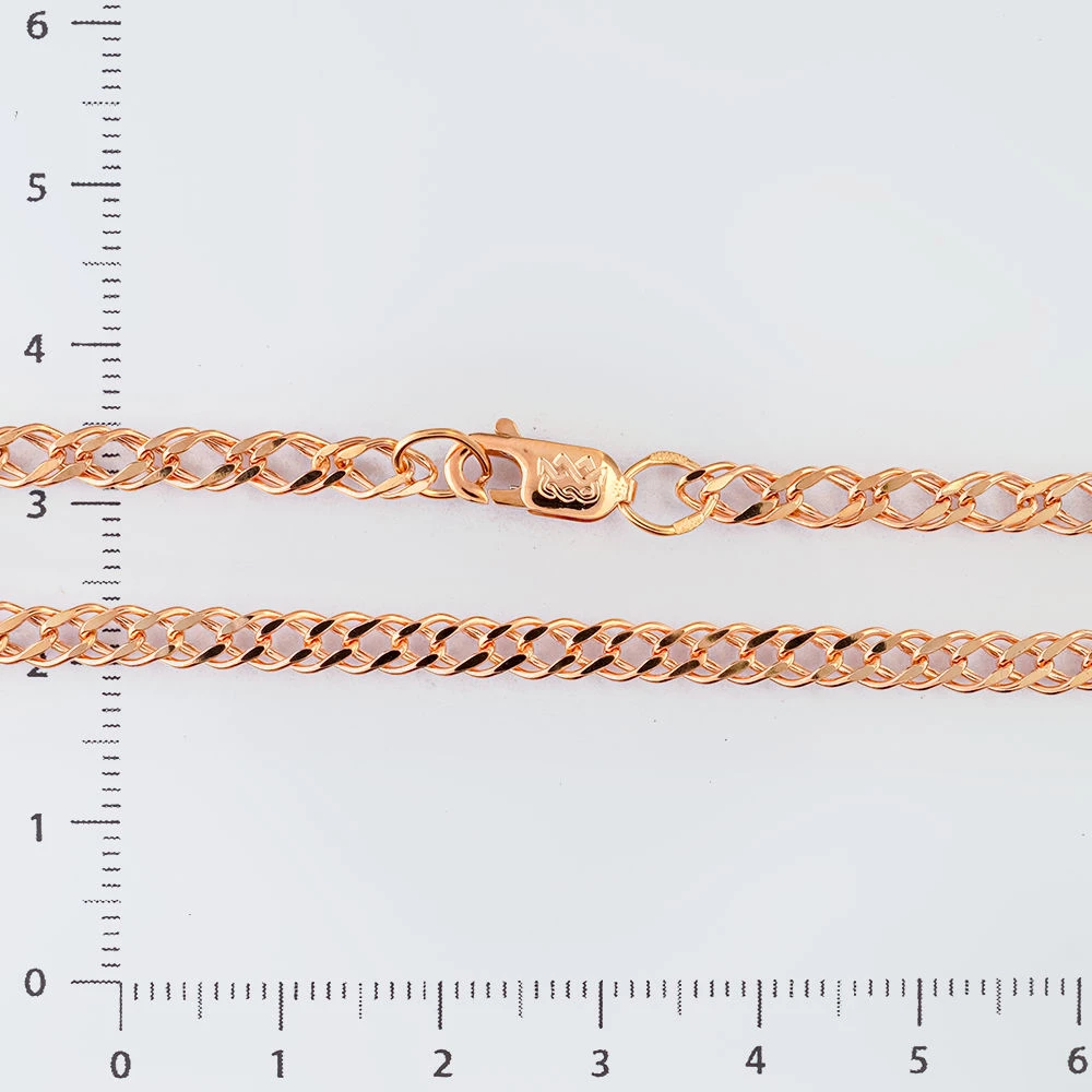 Браслет из красного золота 585 пробы