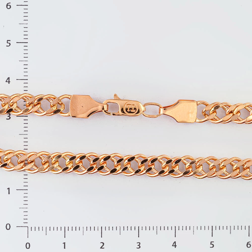 Браслет из красного золота 585 пробы