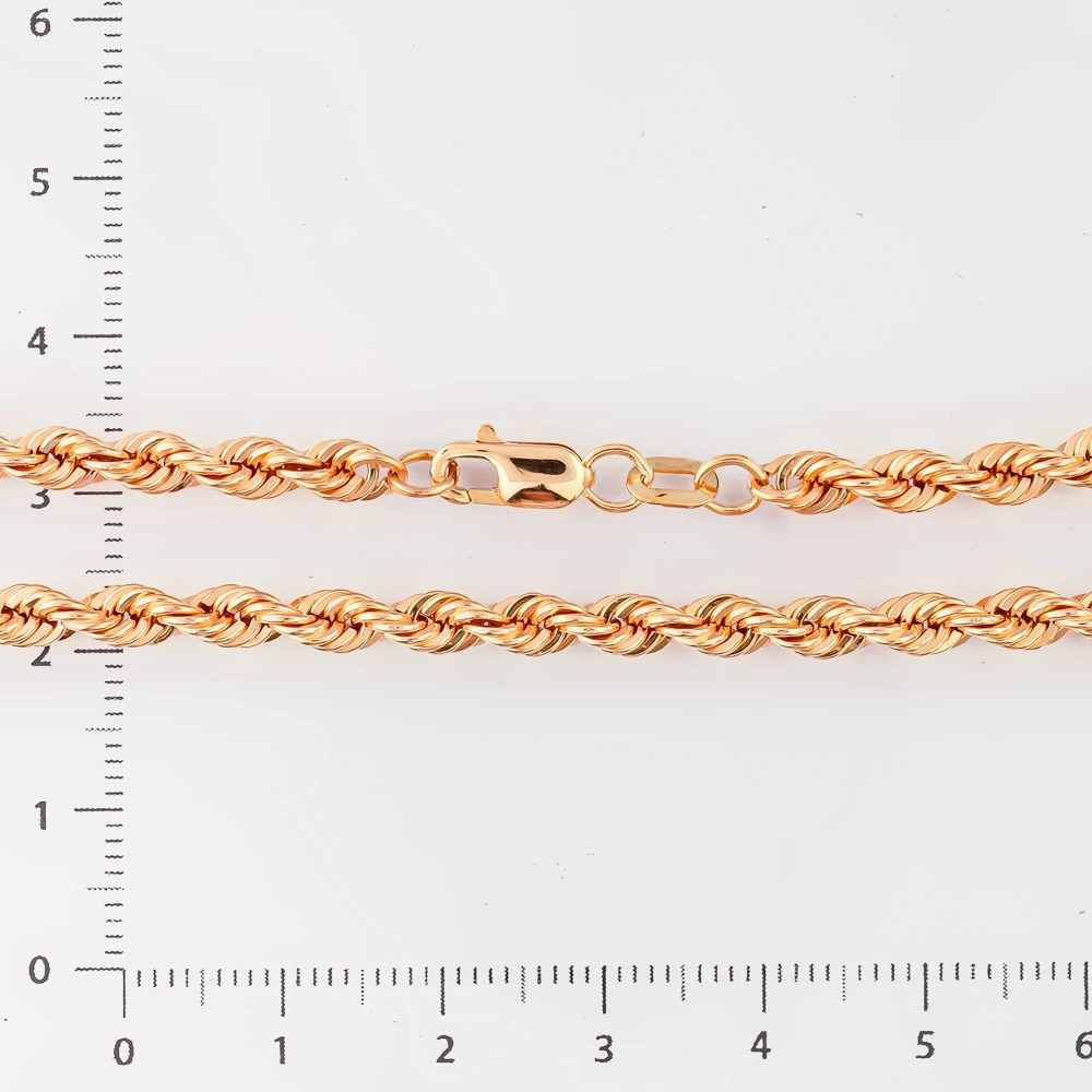 Браслет из красного золота 585 пробы