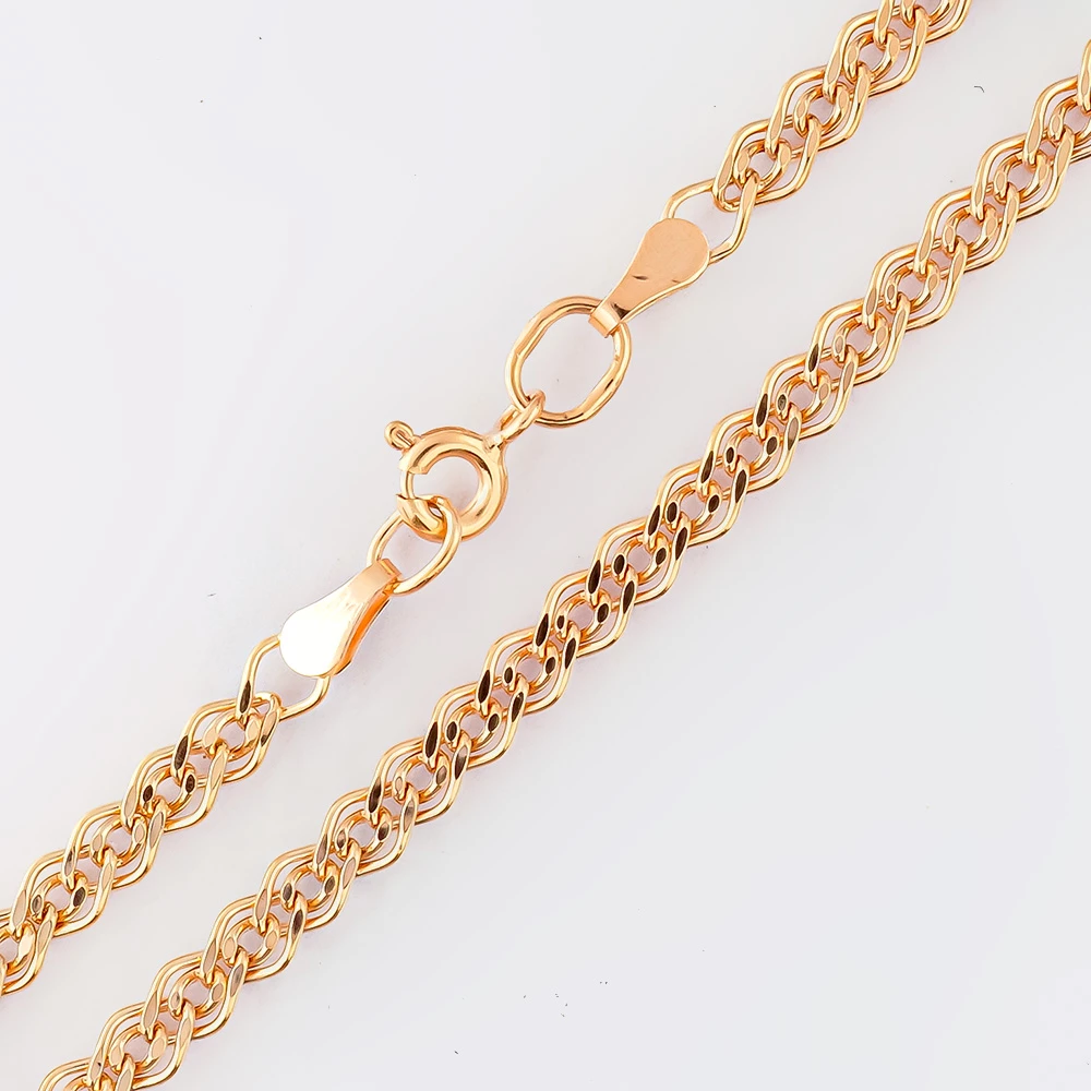 Браслет из красного золота 585 пробы