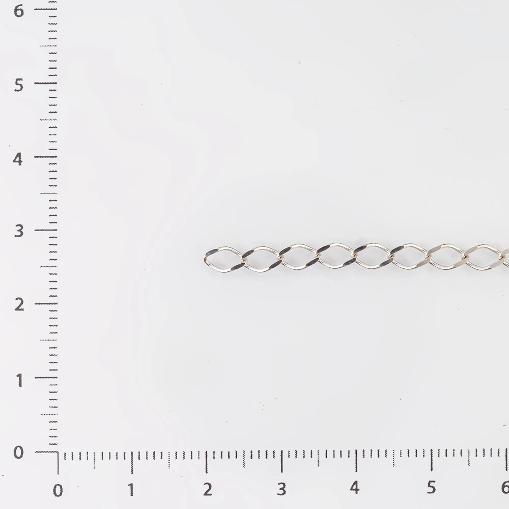 Браслет с фианитом из белого золота 585 пробы