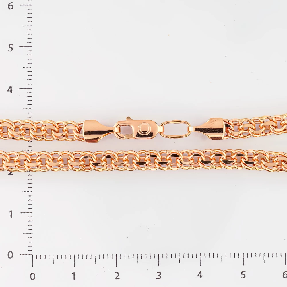 Браслет из красного золота 585 пробы