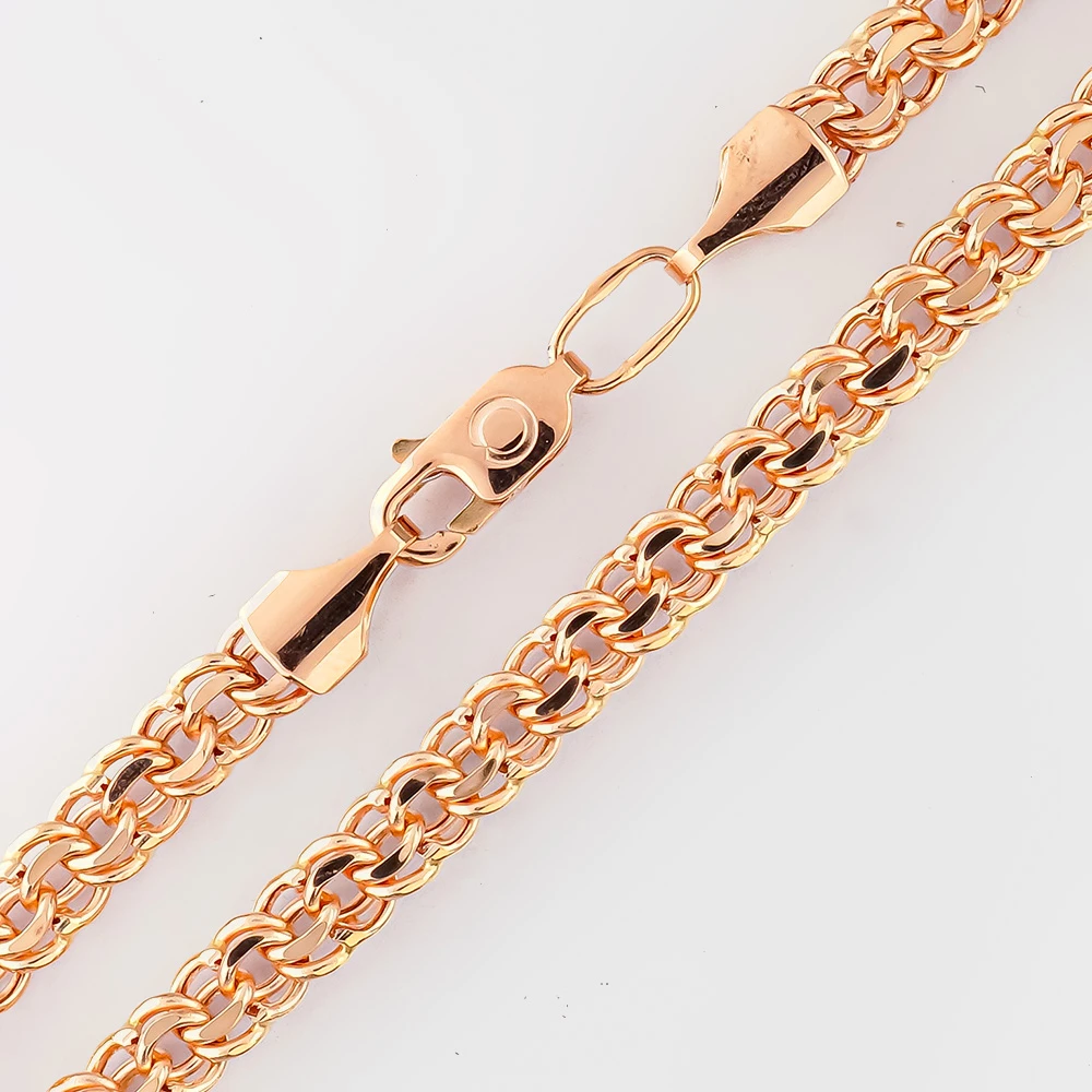 Браслет из красного золота 585 пробы