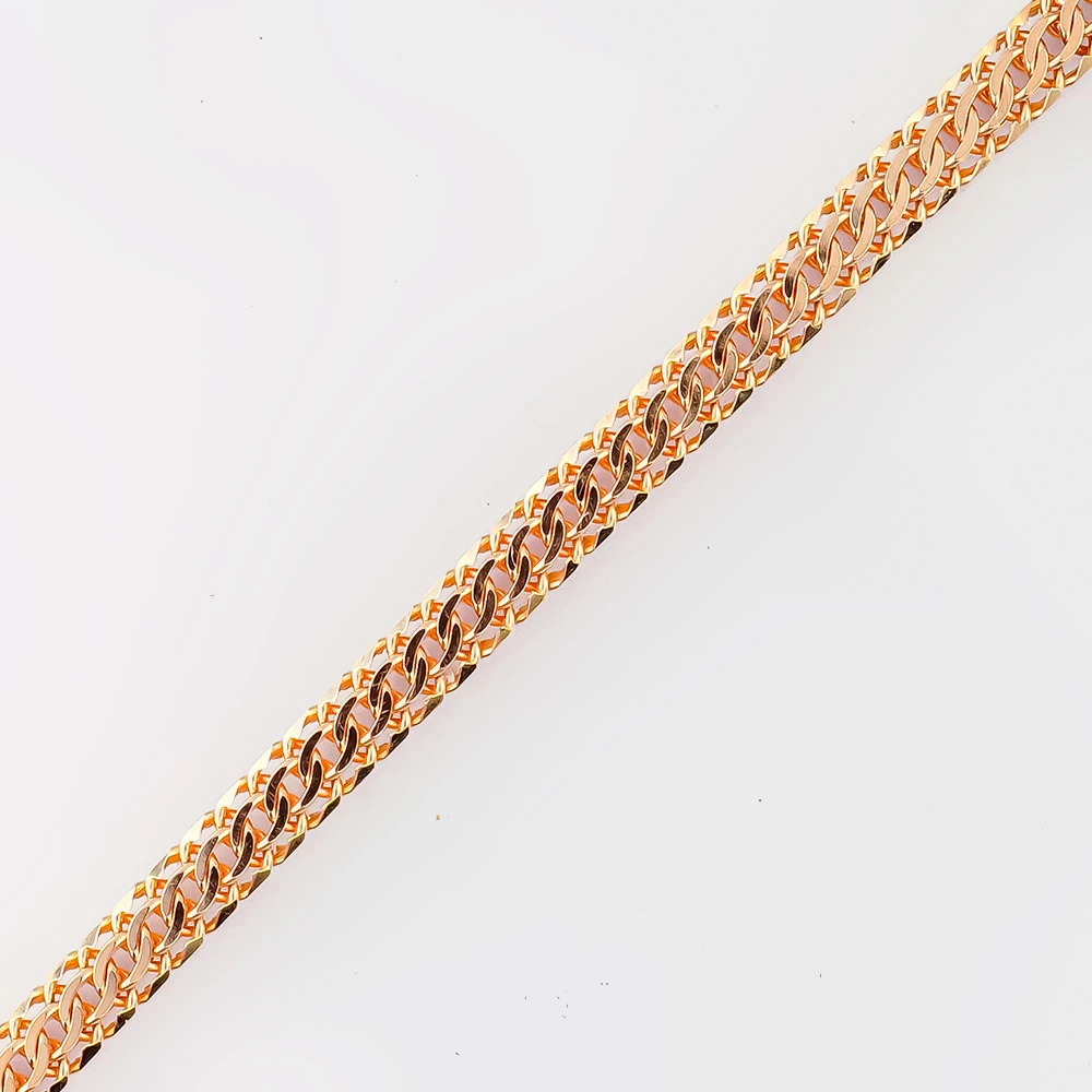 Браслет из красного золота 585 пробы