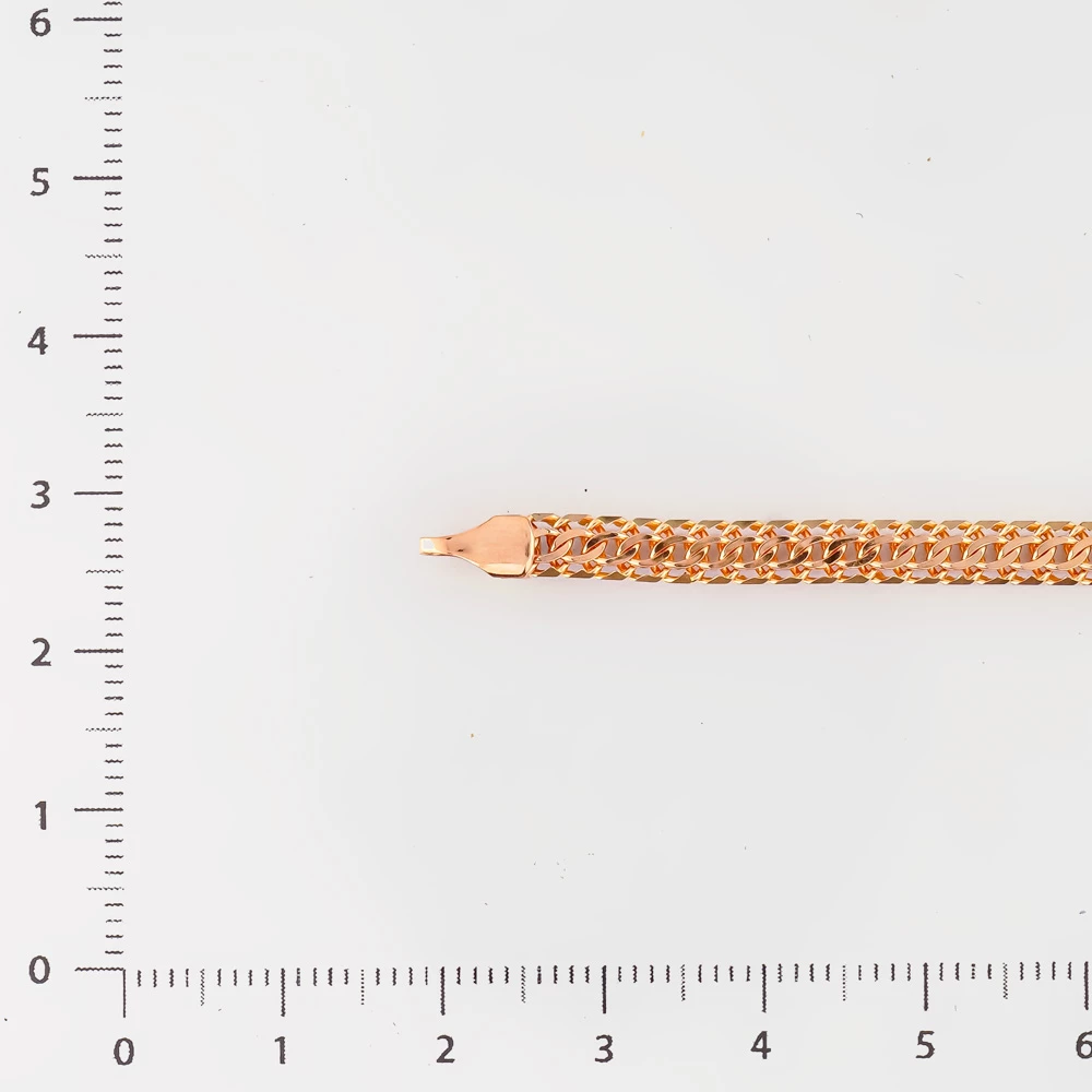 Браслет из красного золота 585 пробы