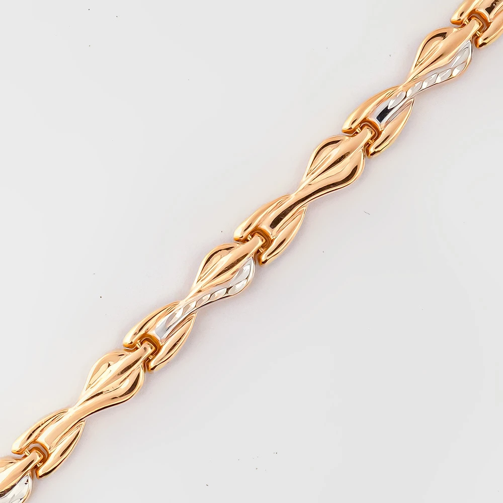 Браслет из красного золота 585 пробы