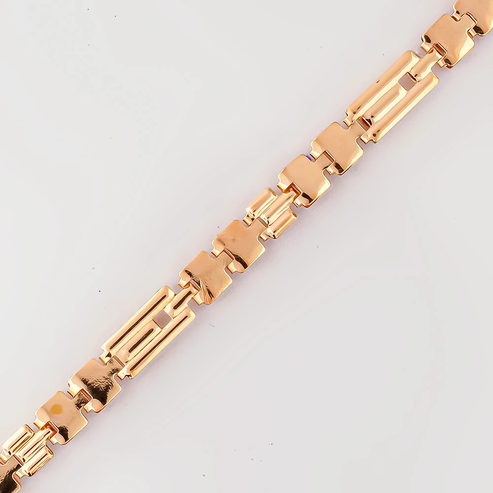 Браслет из красного золота 585 пробы