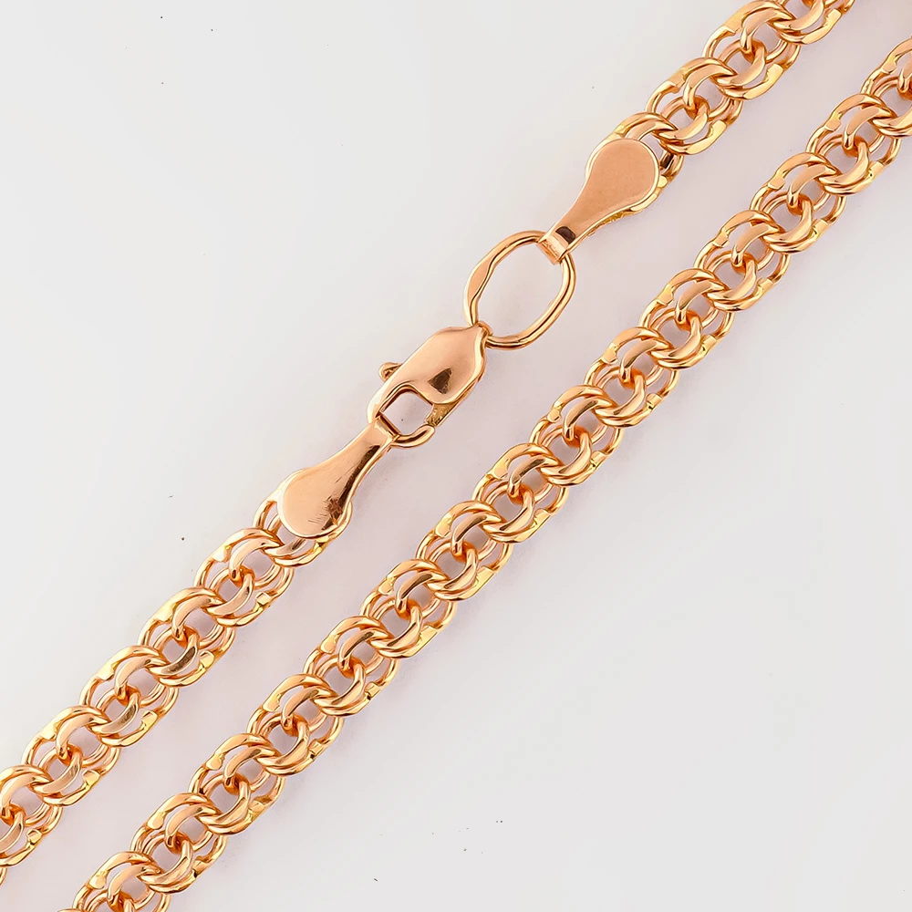 Браслет из красного золота 585 пробы