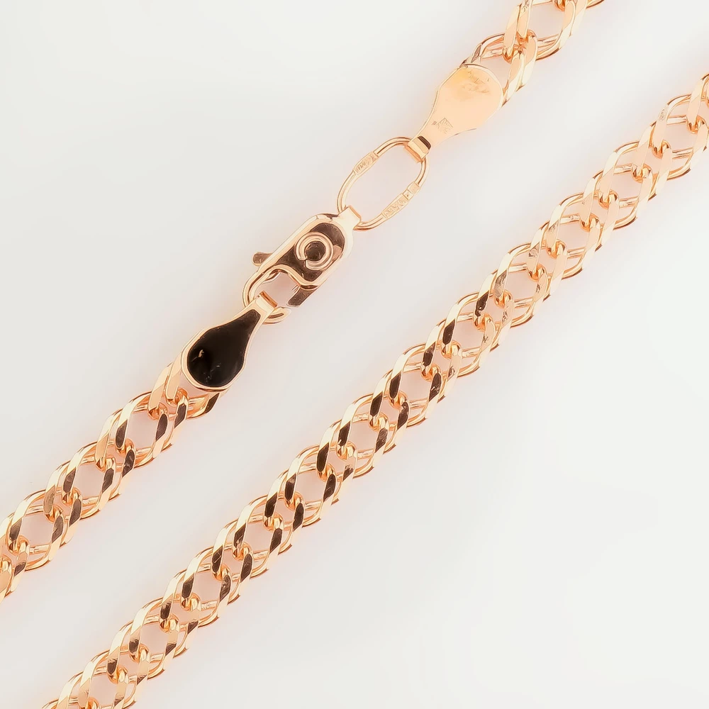 Браслет из красного золота 375 пробы