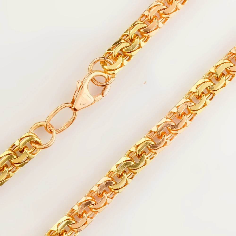 Браслет из красного золота 585 пробы