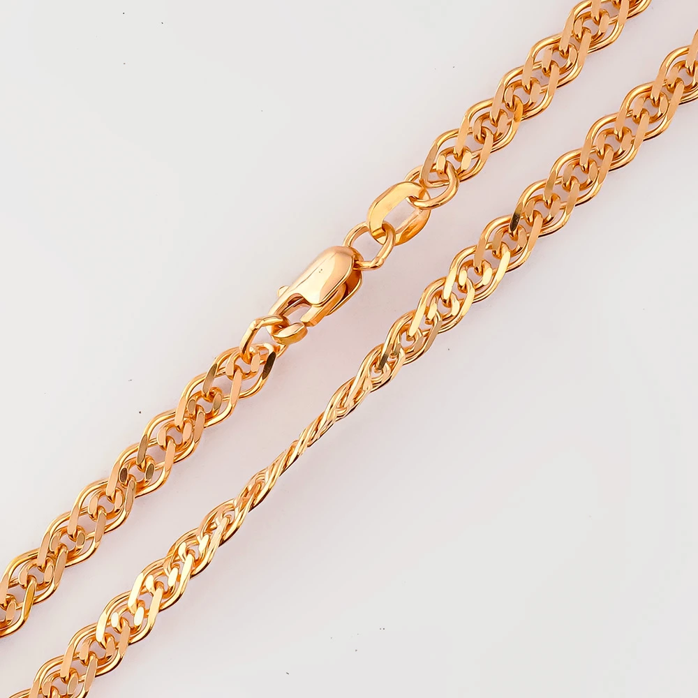 Браслет из красного золота 585 пробы