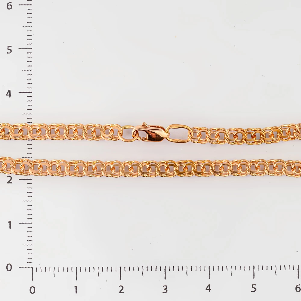 Браслет из красного золота 585 пробы