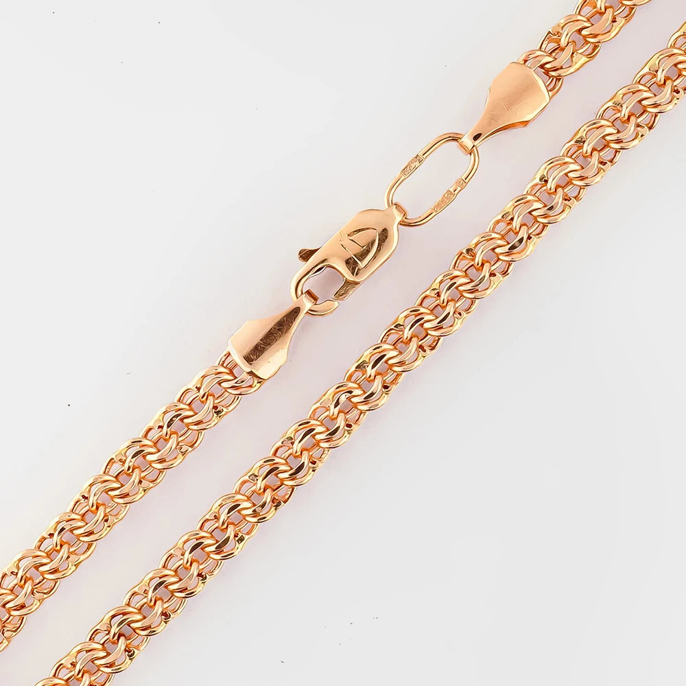 Браслет из красного золота 585 пробы