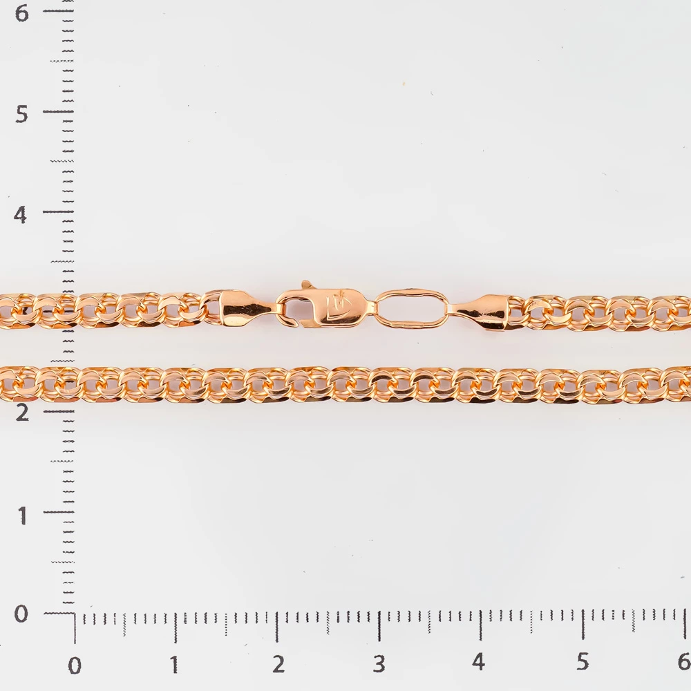 Браслет из красного золота 585 пробы