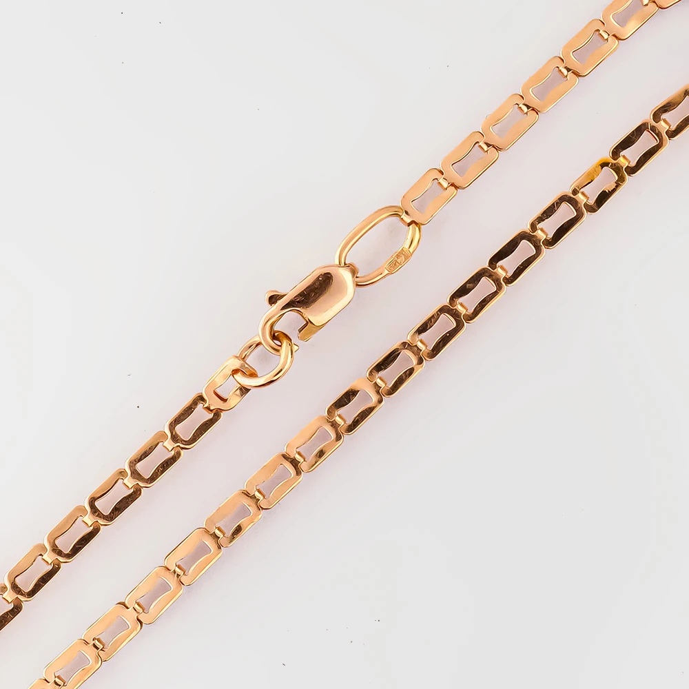 Браслет из красного золота 585 пробы