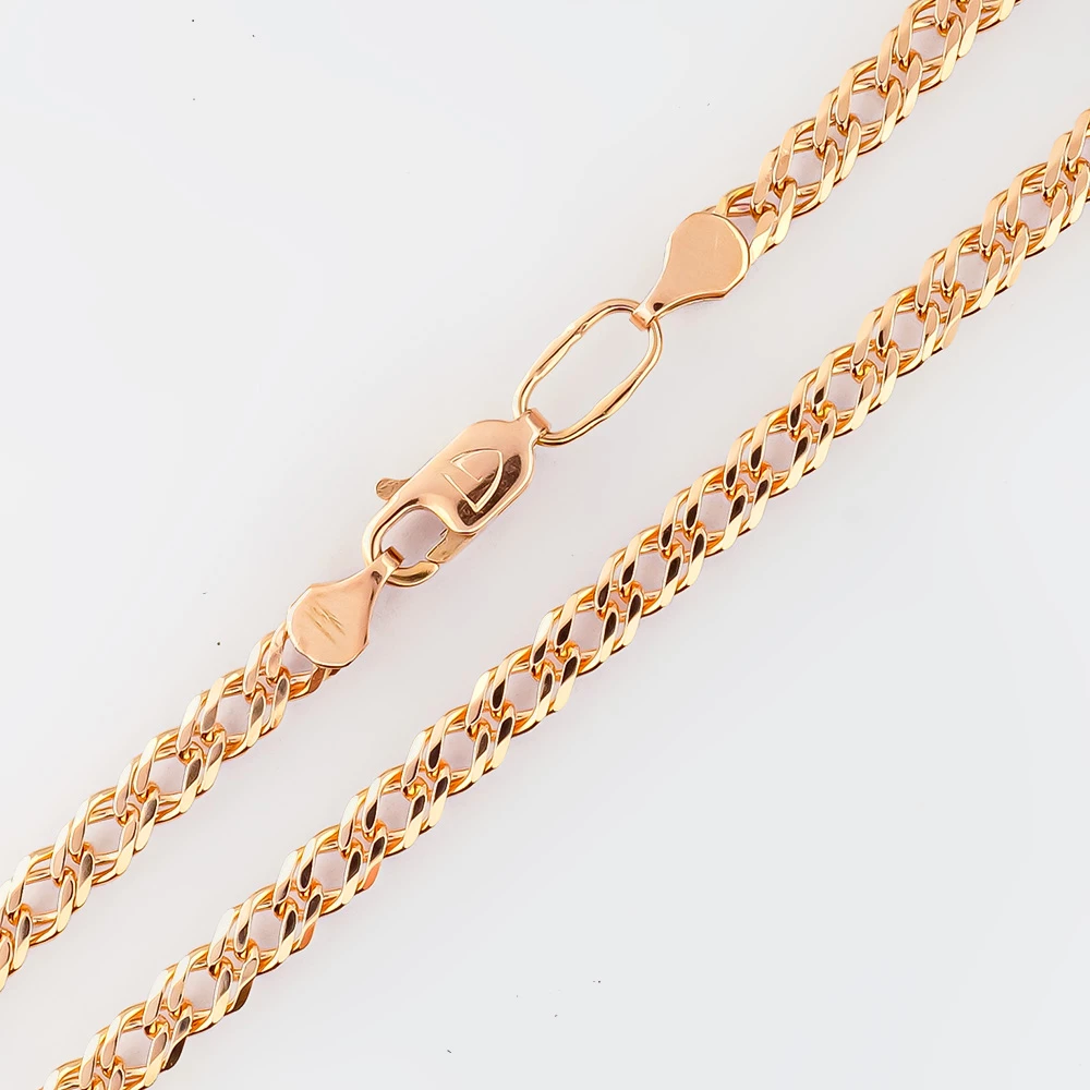 Браслет из красного золота 585 пробы