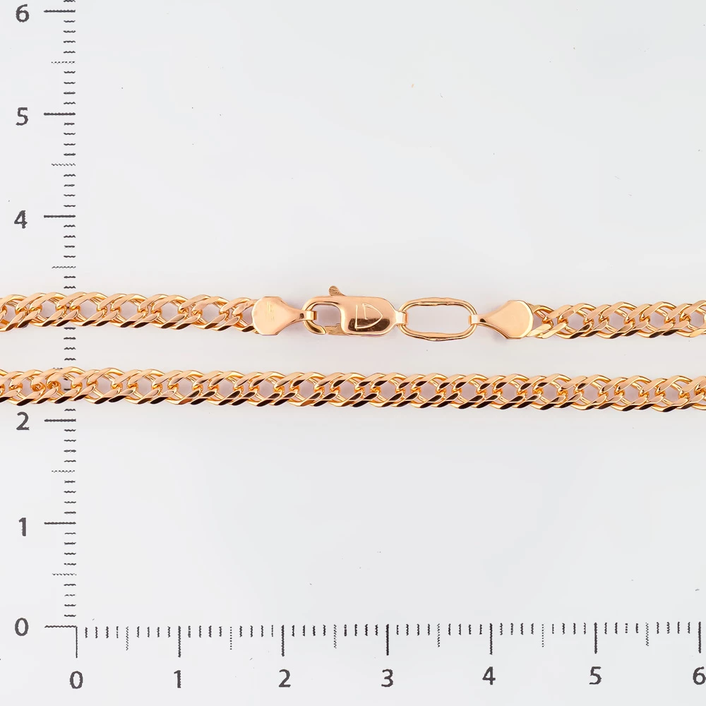 Браслет из красного золота 585 пробы