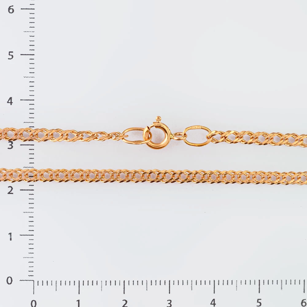 Браслет из красного золота 585 пробы