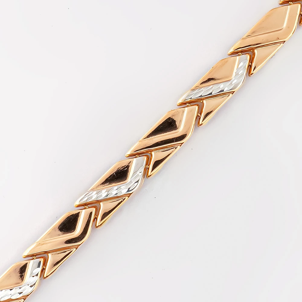 Браслет из красного золота 585 пробы