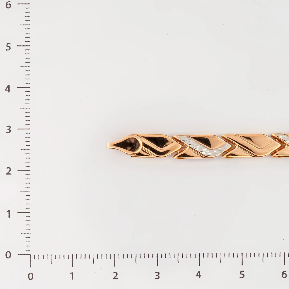 Браслет из красного золота 585 пробы