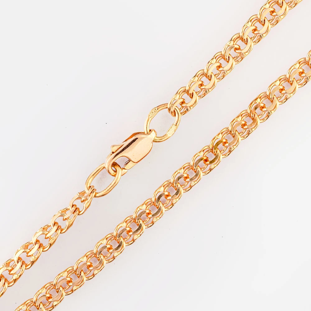 Браслет из красного золота 585 пробы