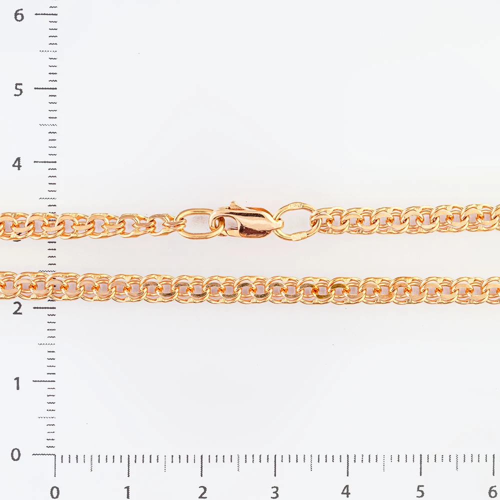 Браслет из красного золота 585 пробы