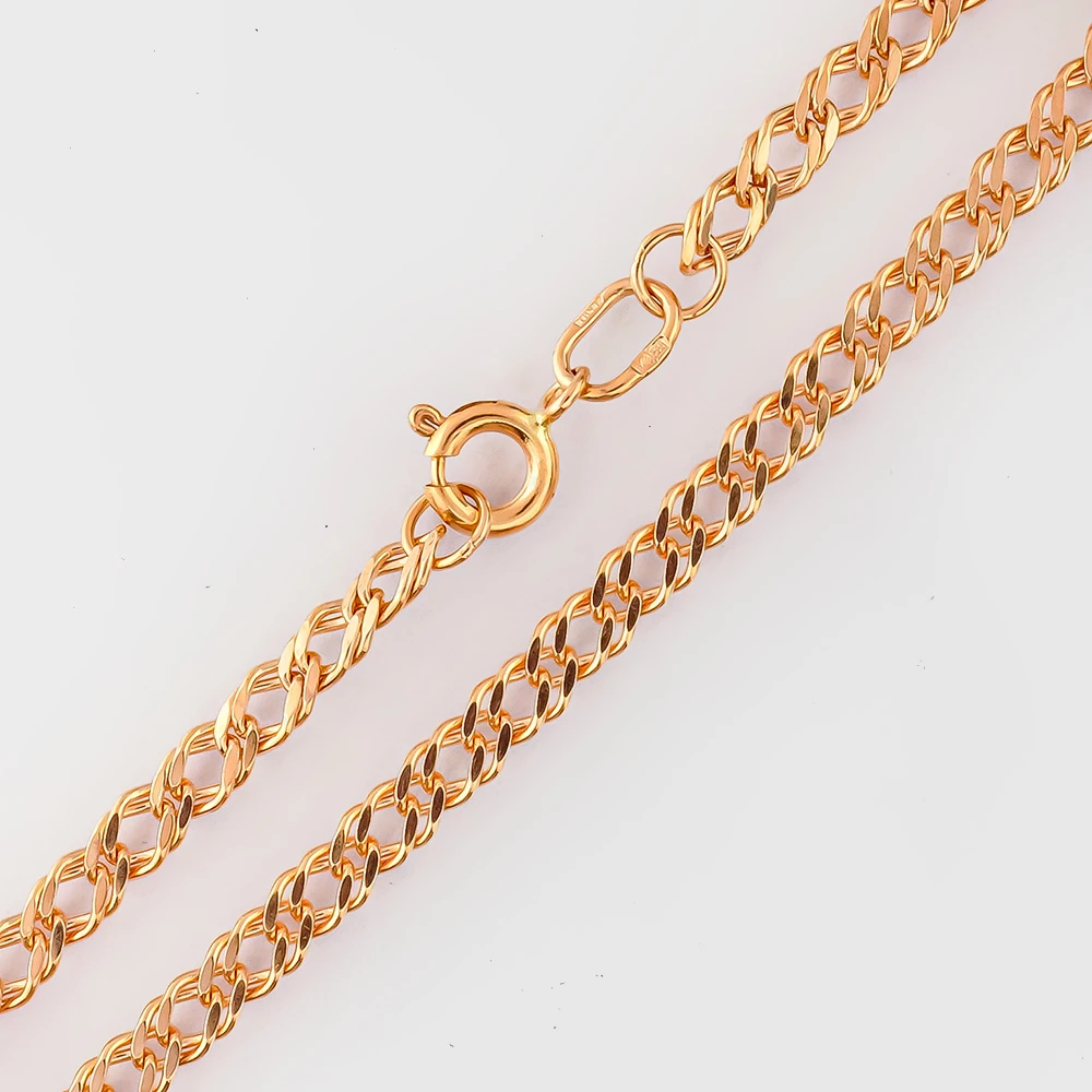 Браслет из красного золота 585 пробы