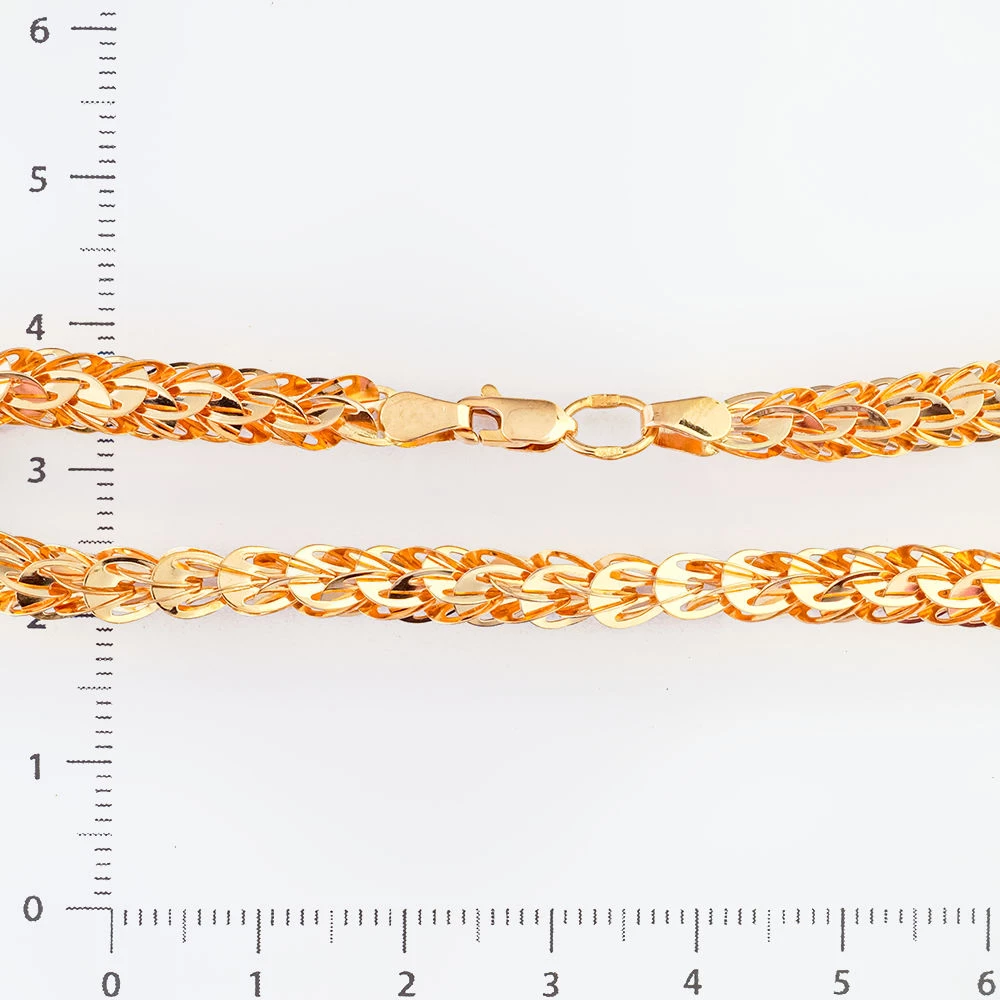 Браслет из красного золота 585 пробы