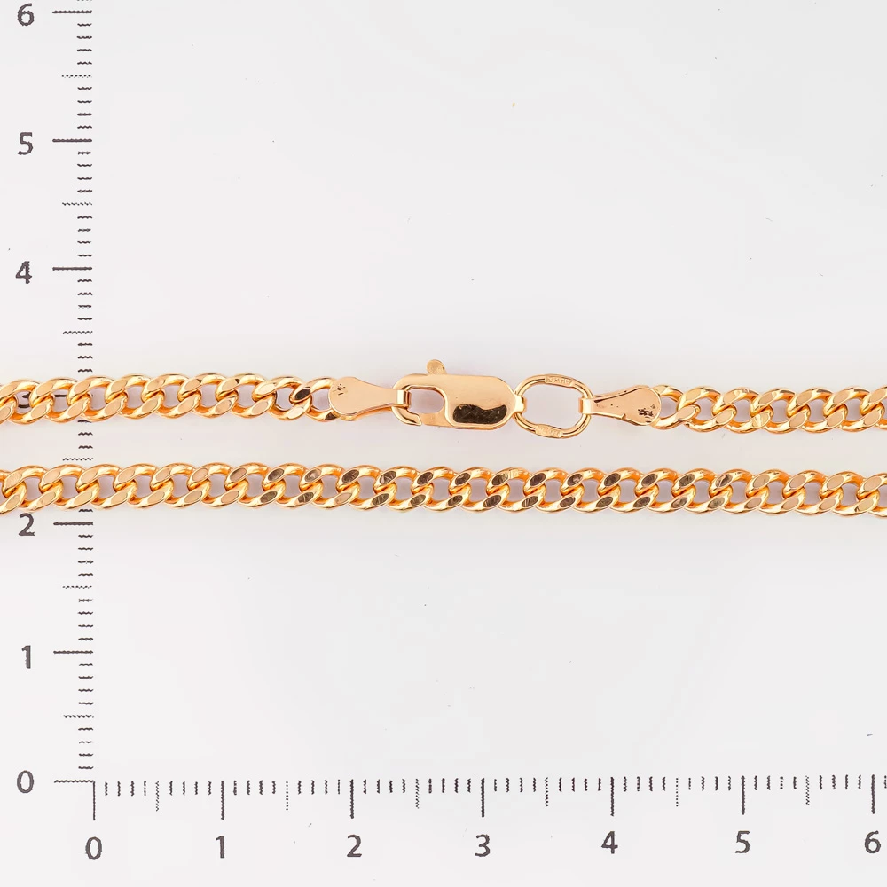 Браслет из красного золота 585 пробы