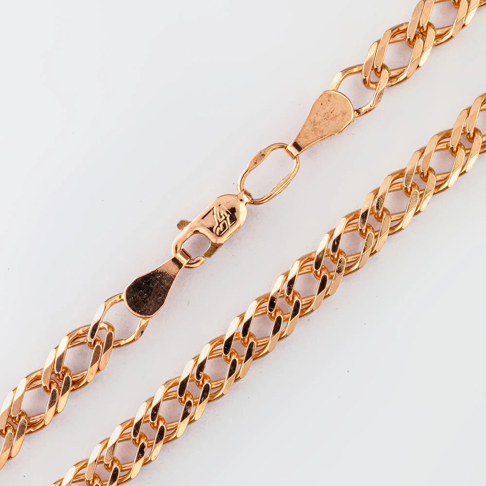 Браслет из красного золота 585 пробы