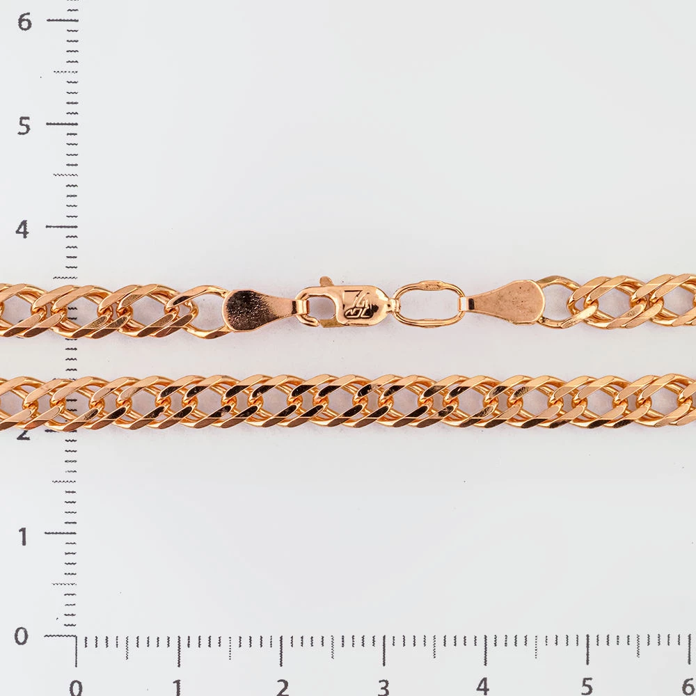 Браслет из красного золота 585 пробы