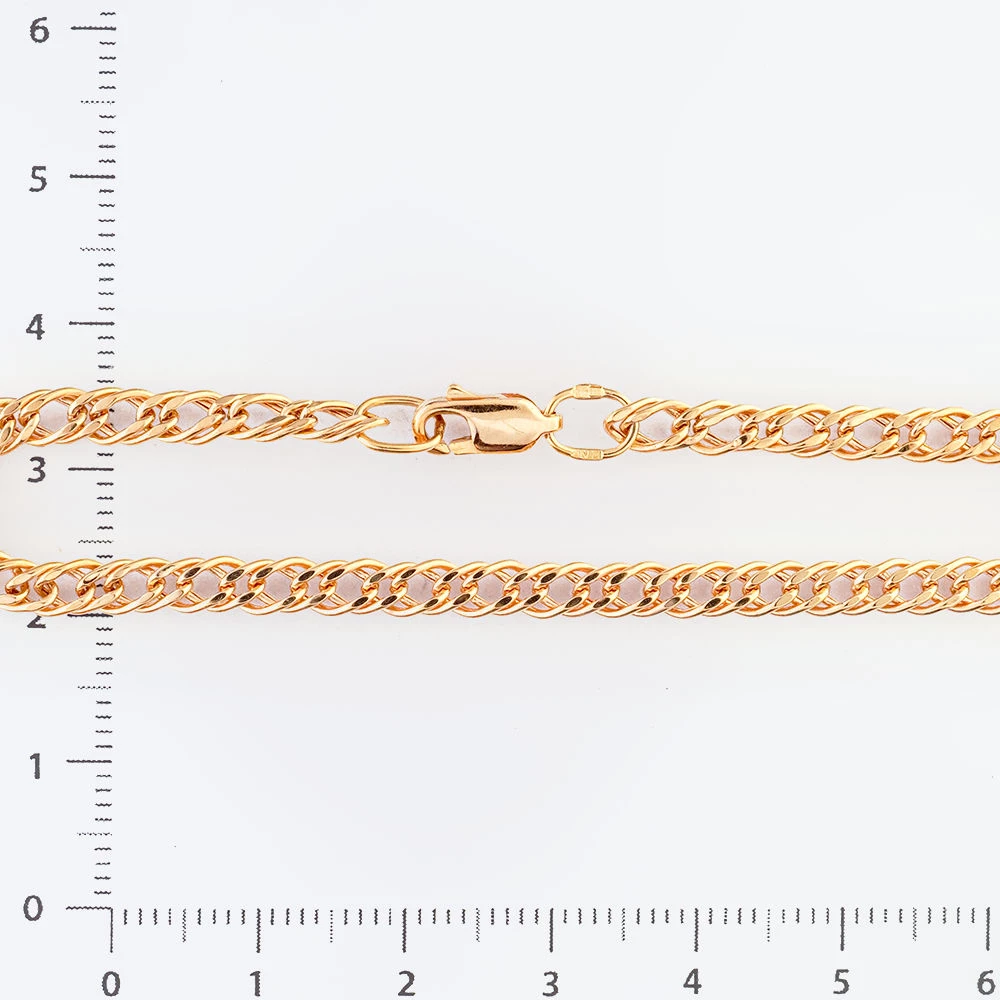 Браслет из красного золота 585 пробы