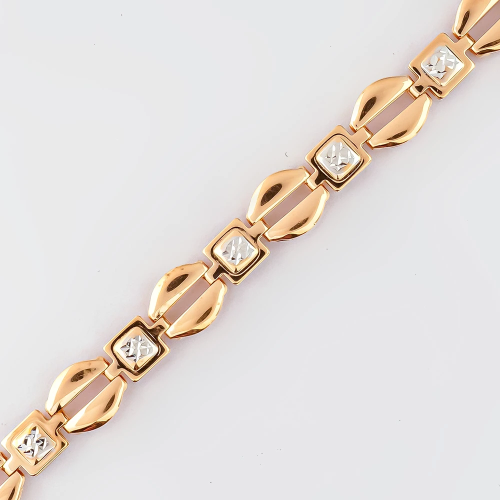 Браслет из красного золота 585 пробы